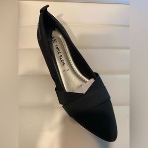 Brand new Anne Klein black flats. NIB! Size 9